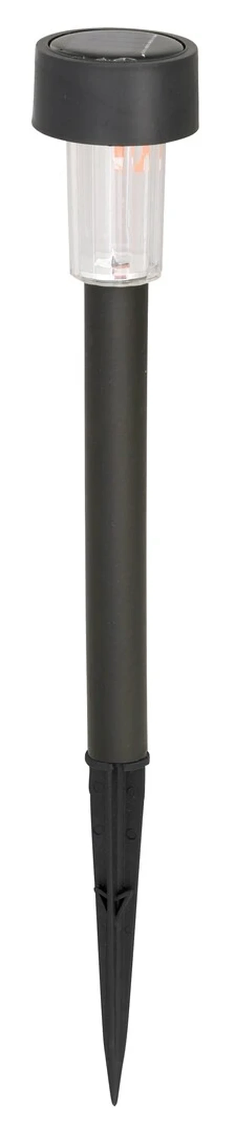 Decorative Solar Lights Solar 1 – LED solar lamp for garden in black, Ø45mm, 300mm, IP44