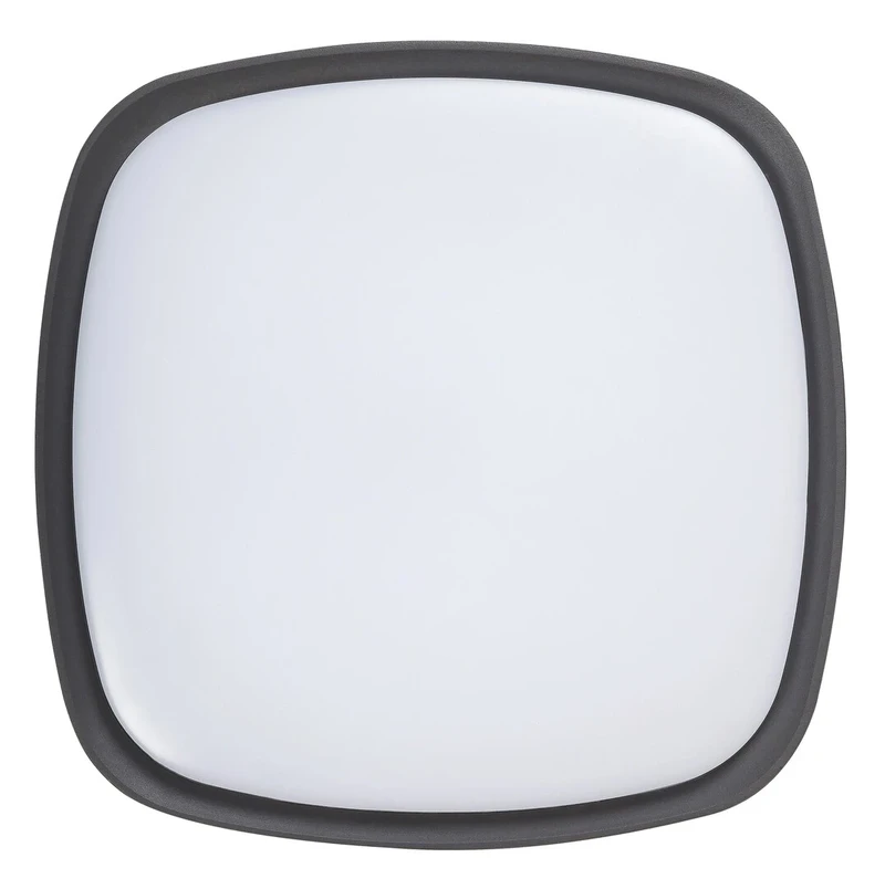 Austin – LED плафон за външен монтаж в антрацит, 250×250мм, 20W, 4000K, IP65