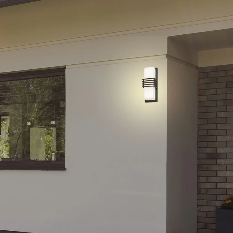 Rodez – LED външна стенна лампа в антрацит, 300×115мм, 12W, 4000K, IP44