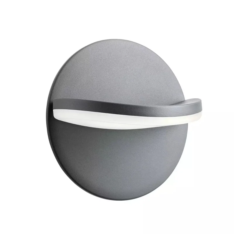 Outdoor Wall Lights Gimbal 90068 – REDO LED facade wall light in anthracite, 1X16W, 3000K, IP65