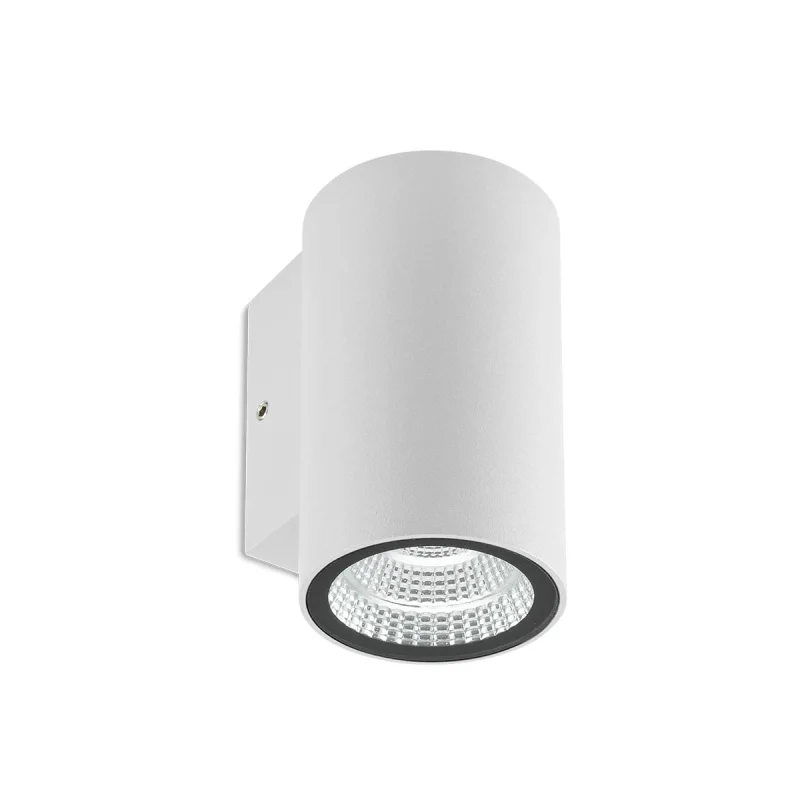 Outdoor Wall Lights Ram 90075 – REDO LED facade wall light in white, 1x4W, 3000K, IP65