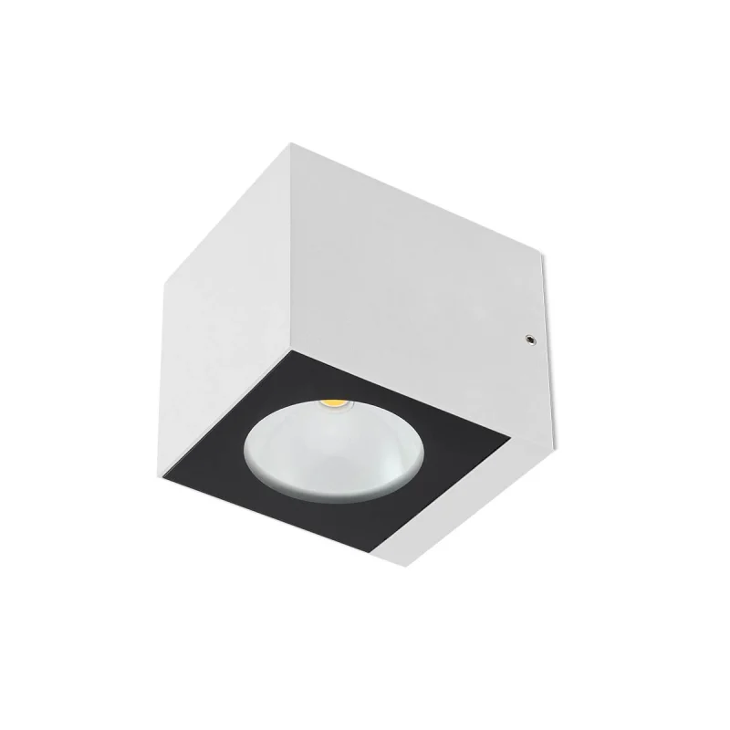 Outdoor Wall Lights Teko 90097 – REDO LED facade wall light in white, 1x7W, 3000K, IP65