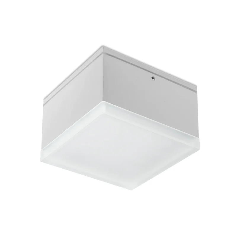 Луни за външен монтаж Akron 90108 – REDO LED фасадна луна за външен монтаж в бял, 1x9W, 3000K, IP54