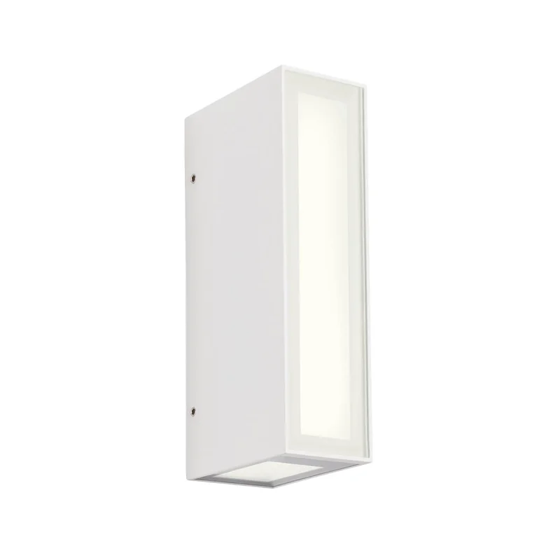 Външно стенно осветление Ivar 90113 – REDO LED фасаден аплик в бял, 1X8W, 3000K, IP54