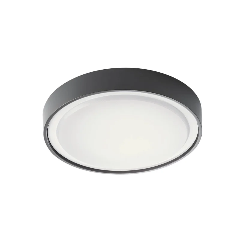 Външни таванни лампи (плафони) Ponza 90155 – REDO LED фасаден плафон в антрацит, 1x16W, 3000K, IP65