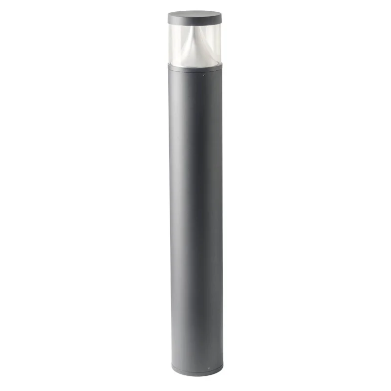 Bollard Lights Palace 90161 – REDO LED garden bollard in dark grey, 20W, 3000K, IP54