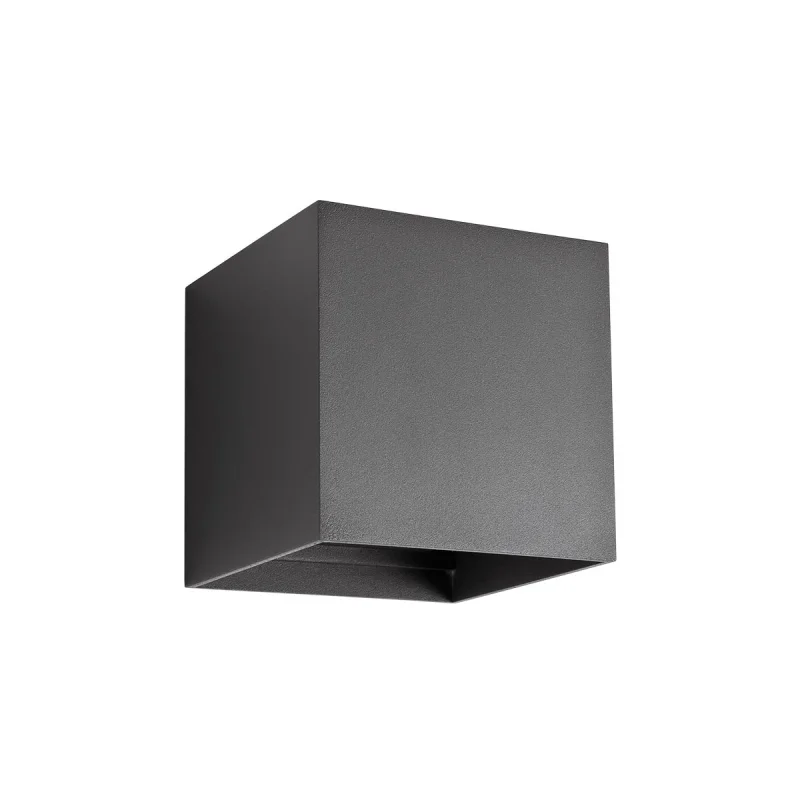 Външно стенно осветление Vary 90173 – REDO LED фасаден аплик в тъмно сив, 2X6W, 3000K, IP54