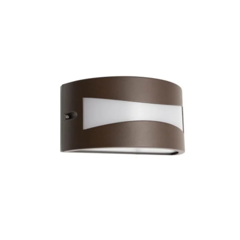 Външно стенно осветление Asti 90189 – Smarter LED фасаден аплик в тъмно кафяв, 10W, 3000K, IP54