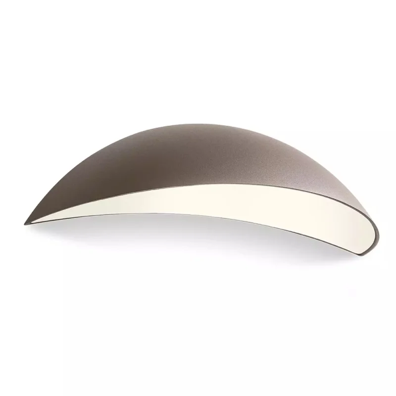 Outdoor Wall Lights Palma 90236 – REDO LED facade wall light in dark brown, 18W, 3000K, IP54