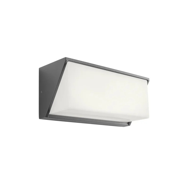 Външно стенно осветление Spectra 90238 – REDO LED фасаден аплик в антрацит, 17W, 3000K, IP54