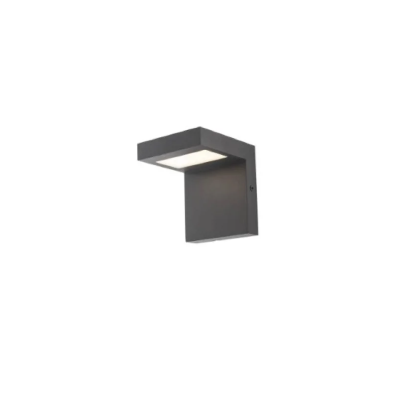 Outdoor Wall Lights Embo 90279 – Smarter LED facade wall light in dark grey, 8W, 3000K, IP54