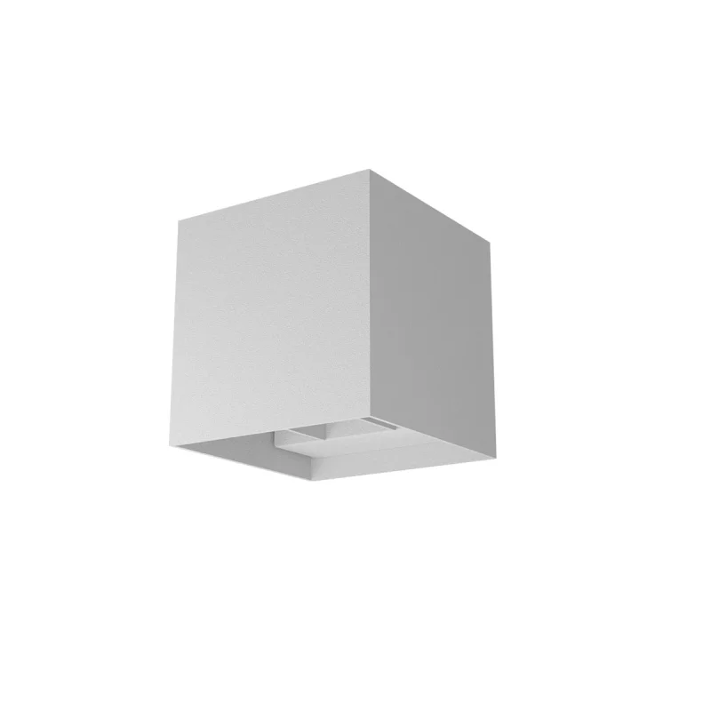 Външно стенно осветление Vary 90295 – REDO LED фасаден аплик в бял, 2X10W, 4000K, IP54