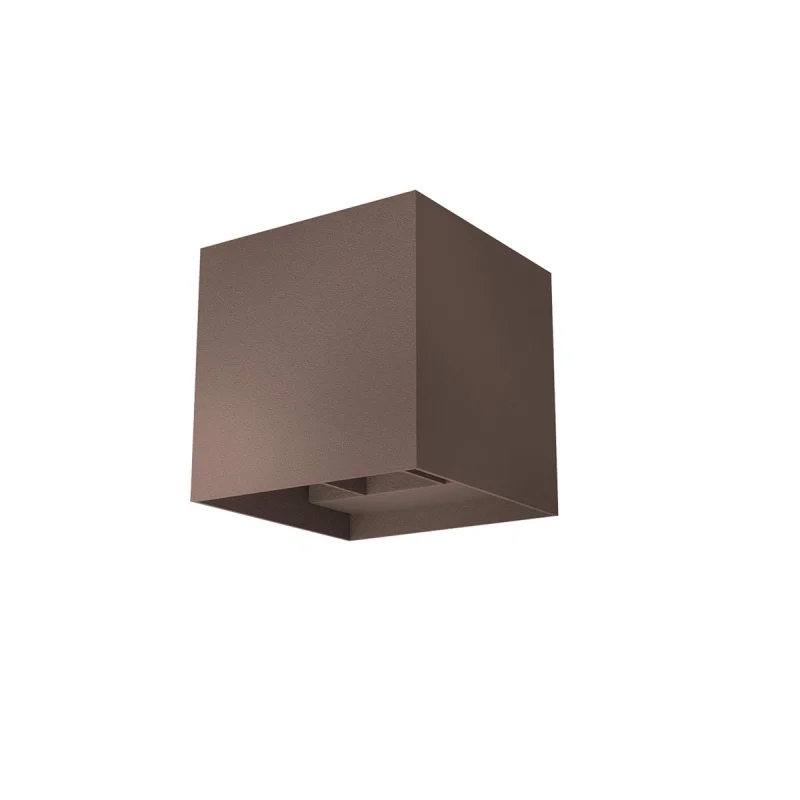 Външно стенно осветление Vary 90299 – REDO LED фасаден аплик в тъмно кафяв, 2X10W, 4000K, IP54