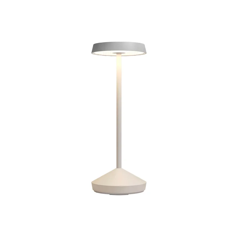 Garden Lighting Sophie 90313 – REDO LED garden table lamp with USB in matt white, 1x2,2W, 3000K, IP65