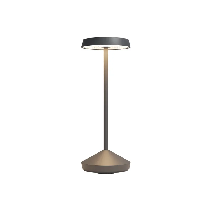 Градинско осветление Sophie 90314 – REDO LED градинска настолна лампа с USB в тъмно сив, 1x2,2W, 3000K, IP65