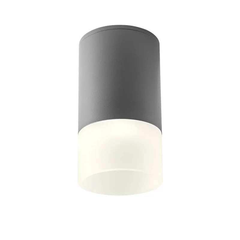 Луни за външен монтаж Xilo 90351 – REDO LED фасадна луна за външен монтаж в тъмно сив, 1x6W, 3000K, IP54