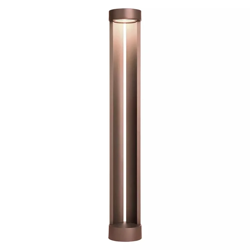 Външни стоящи лампи Zeus 90366 – REDO LED градински стълб в тъмно кафяв, 1x11,5W, 3000K, IP54