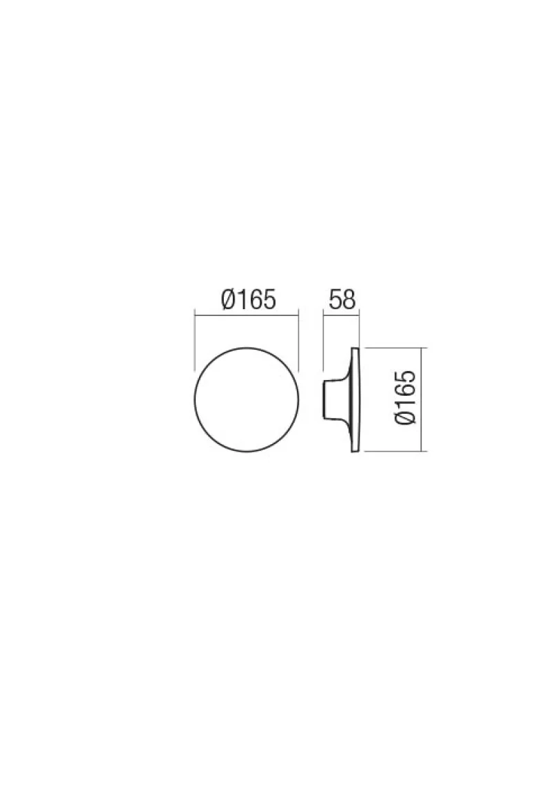Aura 90368 – REDO LED фасаден аплик в бял, 1x8W, 3000K, IP65