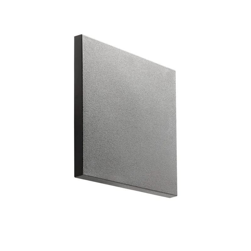 Outdoor Wall Lights Aura 90371 – REDO LED facade wall light in dark grey, 1x8W, 3000K, IP65