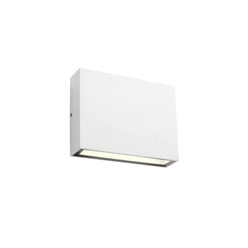 Външно стенно осветление Kamal 90375 – REDO LED фасаден аплик в бял, 4,4W, 3000K, IP54