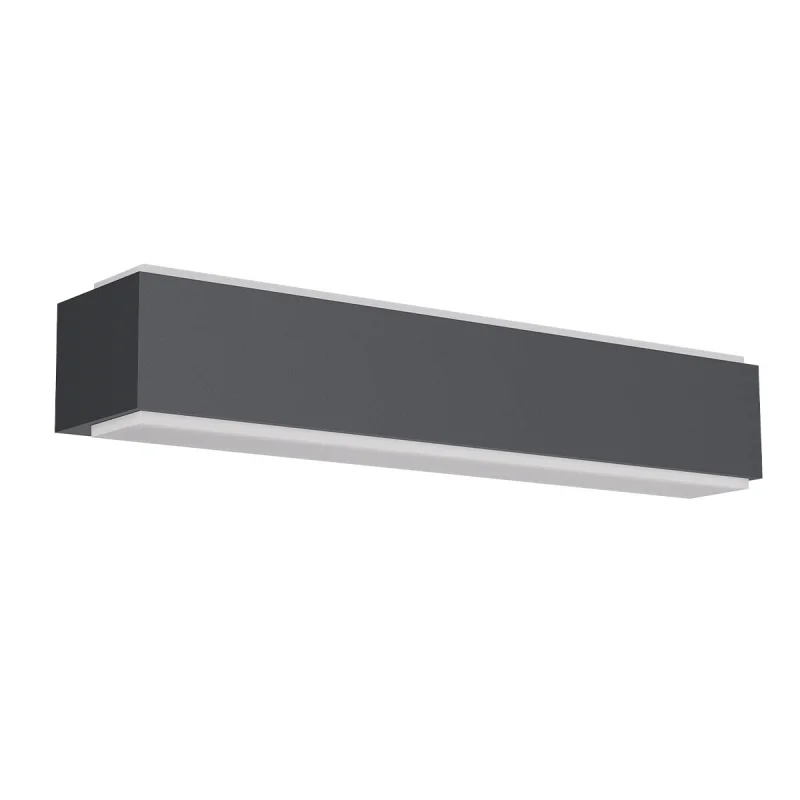 Външно стенно осветление Dash 90407 – REDO LED фасаден аплик в тъмно сив, 15,5W, 3000K, IP65