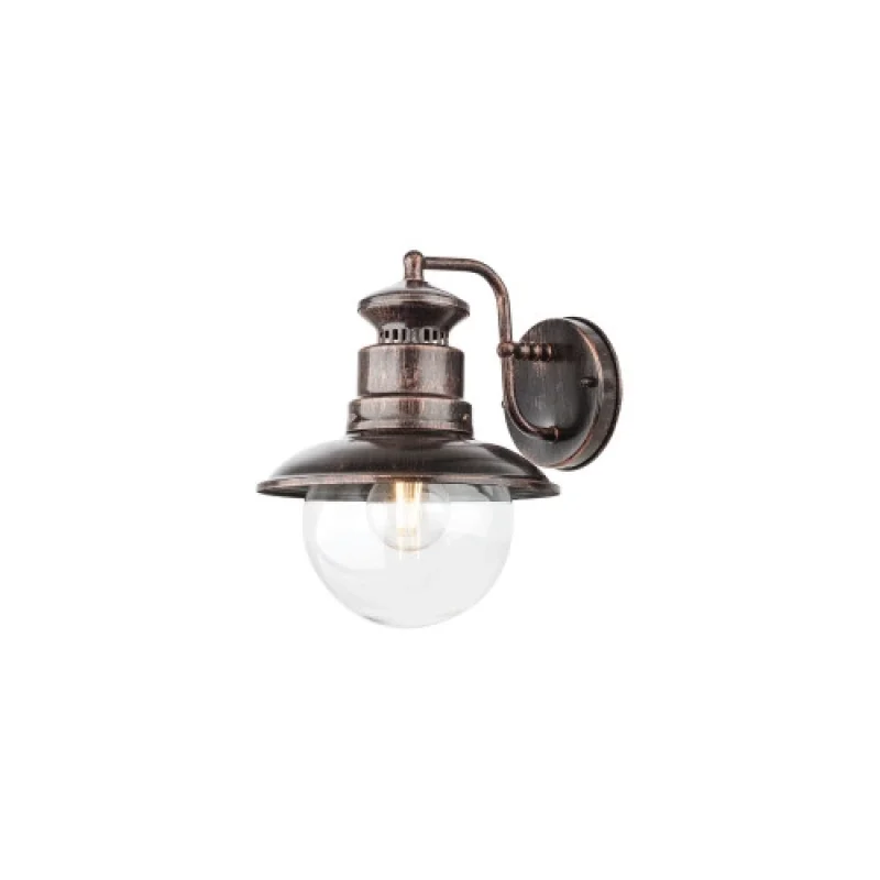Външно стенно осветление Scott 9045 – Smarter градински аплик в антично черен, 1X42W