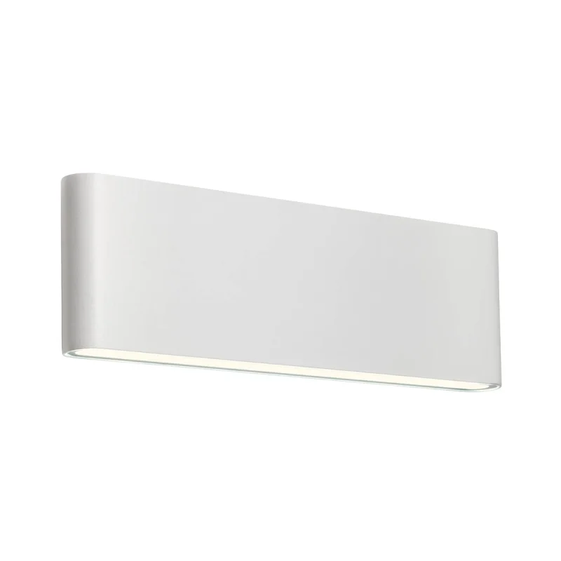Външно стенно осветление Klippe 90451 – REDO LED фасаден аплик в бял, 24W, 3000K, IP54