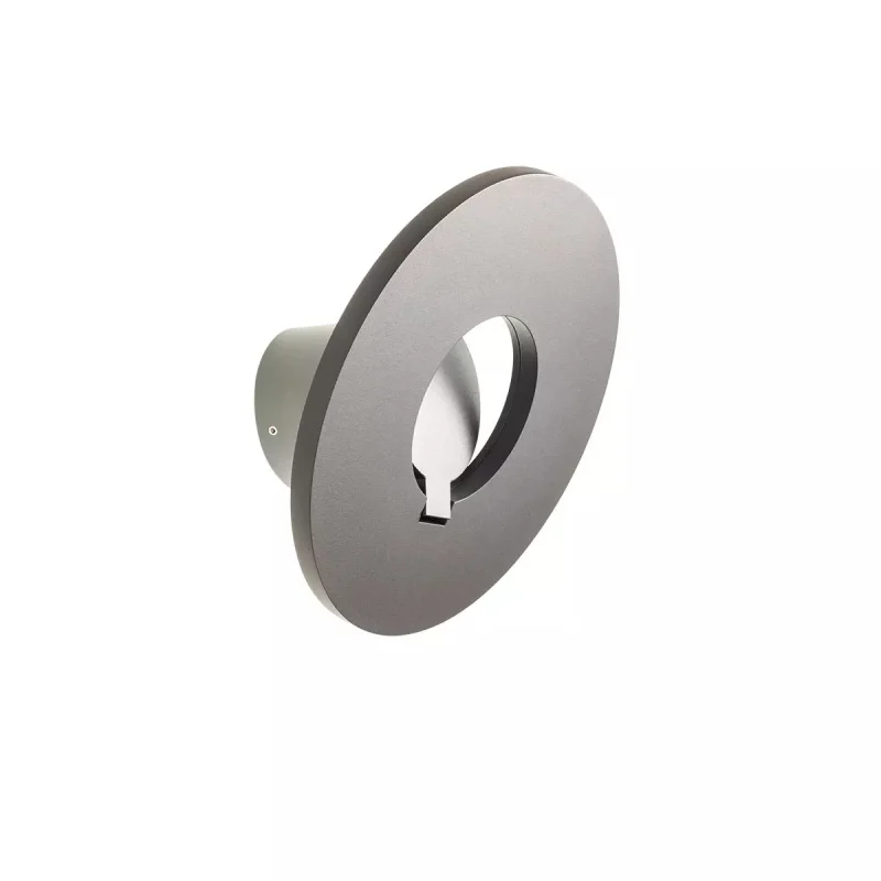 Outdoor Wall Lights Free 90454 – REDO LED facade wall light in dark grey, 10W, 3000K, IP54