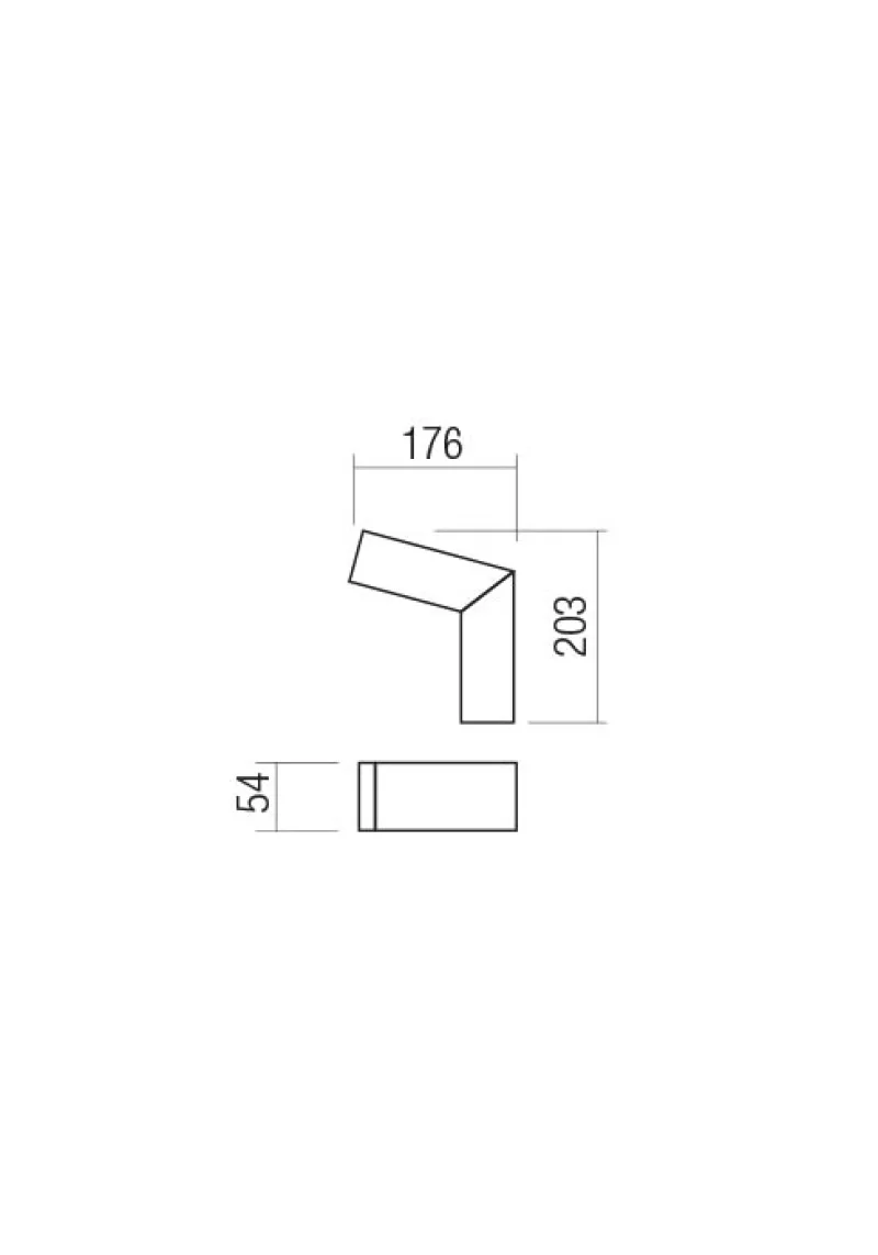 Woody 90510 – REDO LED фасаден аплик в тъмно сив, 10W, 3000K, IP54