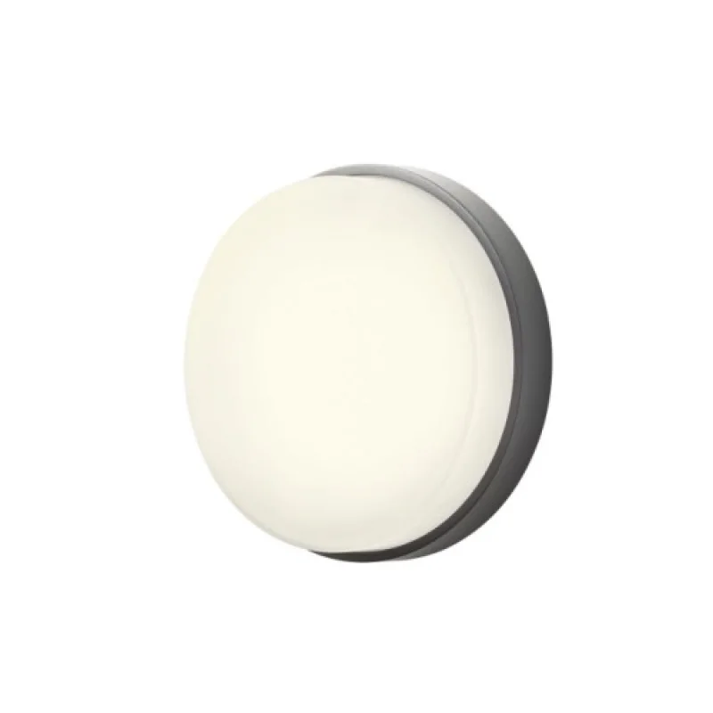Външно стенно осветление Urania 90516 – Smarter LED фасаден аплик в тъмно сив, 10W, 3000K, IP65