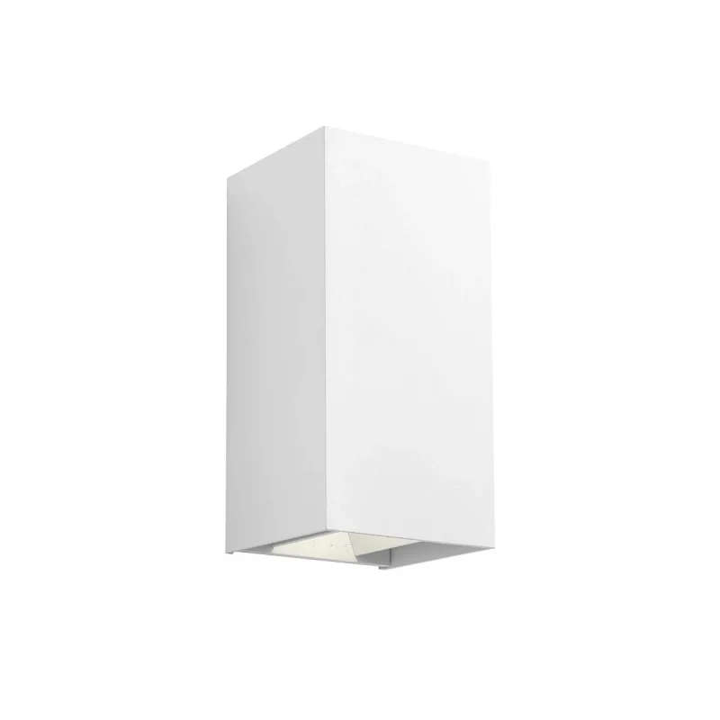 Outdoor Wall Lights Vary 90567 – REDO LED facade wall light in white, 2X10W, 4000K, IP54