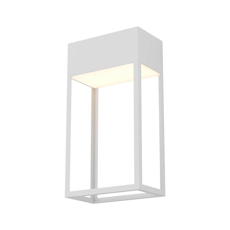 Външно стенно осветление Stand 90602 – REDO LED фасаден аплик в матово бял, 1x20W, 3000K, IP65