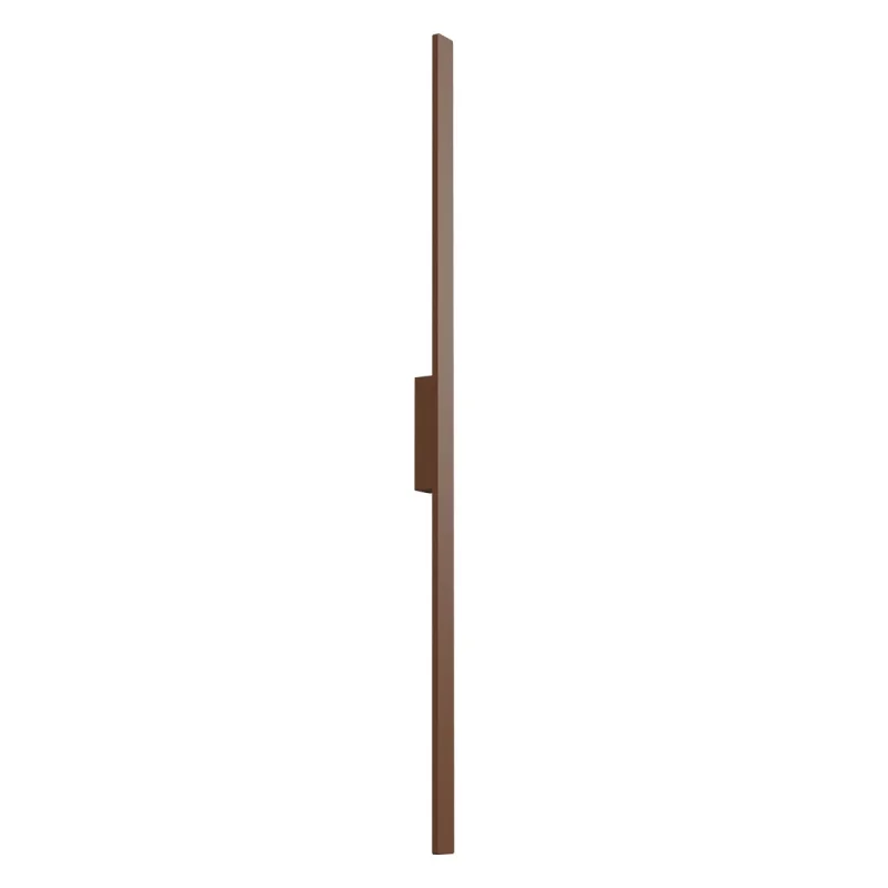 Outdoor Wall Lights Reflexa 90624 – REDO LED facade wall light in rust-brown, 1x24W, 3000K, IP54