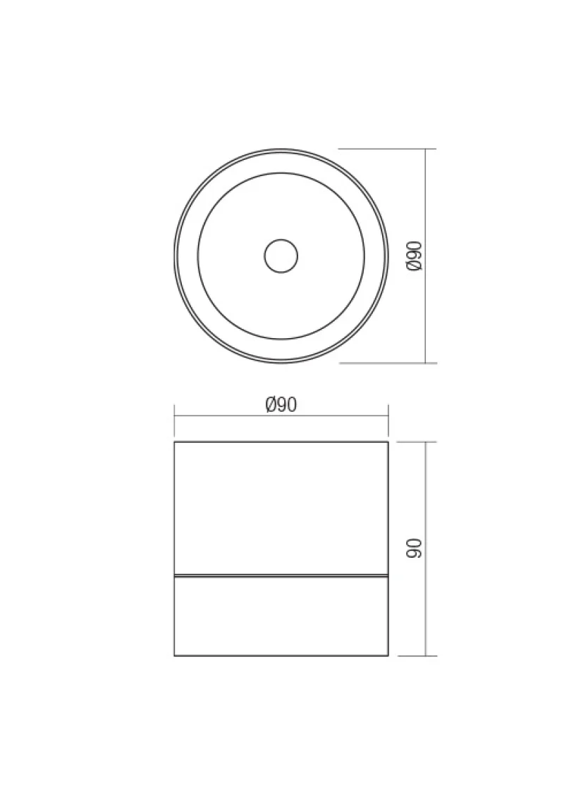 Shaft 90627 – REDO LED фасадна луна за външен монтаж в тъмно сив, 12W, 3000K, IP65