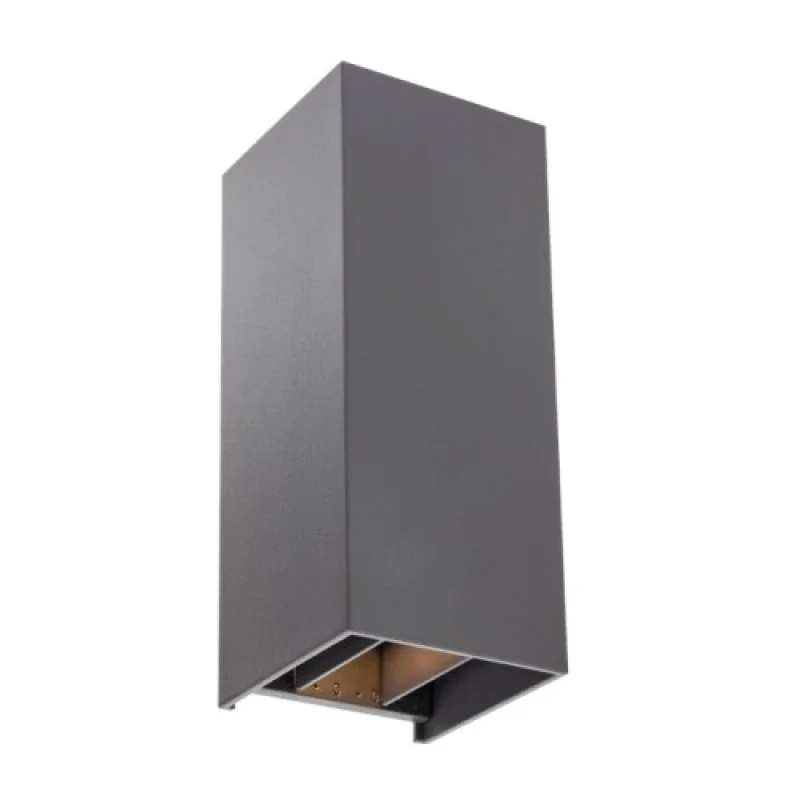 Outdoor Wall Lights Sonny 90636 – Smarter LED facade wall light in dark grey, 2x5W, 2200K, IP54