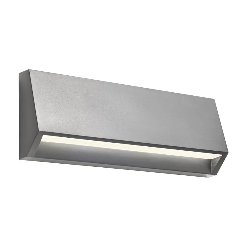 Луни за външен монтаж Ander 90680 – REDO LED фасадна луна за външен монтаж в тъмно сив, 4W, 3000K, IP65