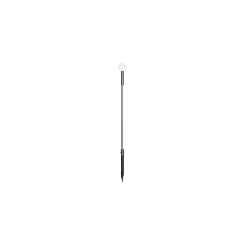 In-Ground Lights Torch 90690 – REDO LED garden bollard with spike light in-ground in dark grey, 1,5W, 2700K, IP65