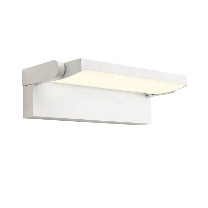 Outdoor Wall Lights Flip 90714 – REDO LED facade wall light in white matt, 40W, 3000K, IP65