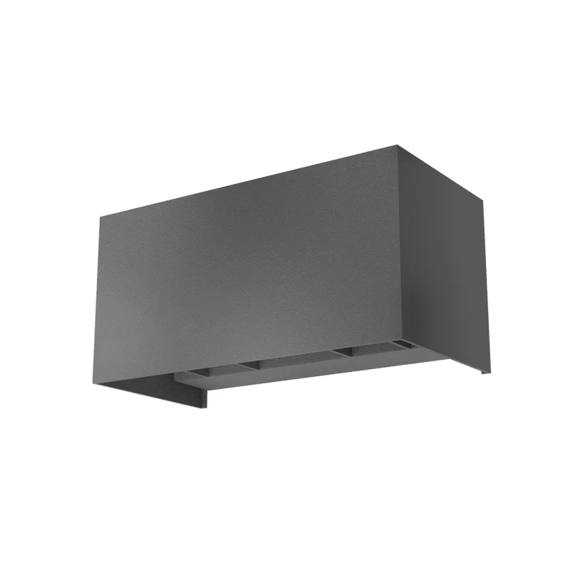 Външно стенно осветление Vary 90757 – REDO LED фасаден аплик в тъмно сив, 4X5W, 2700K, IP54