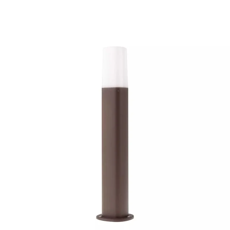 Bollard Lights Crayon 9076 – REDO garden bollard in dark brown, 1x42W, IP44
