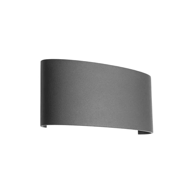 Външно стенно осветление Fabo 90823 – REDO LED фасаден аплик в тъмно сив, 8W, 2700K, IP54