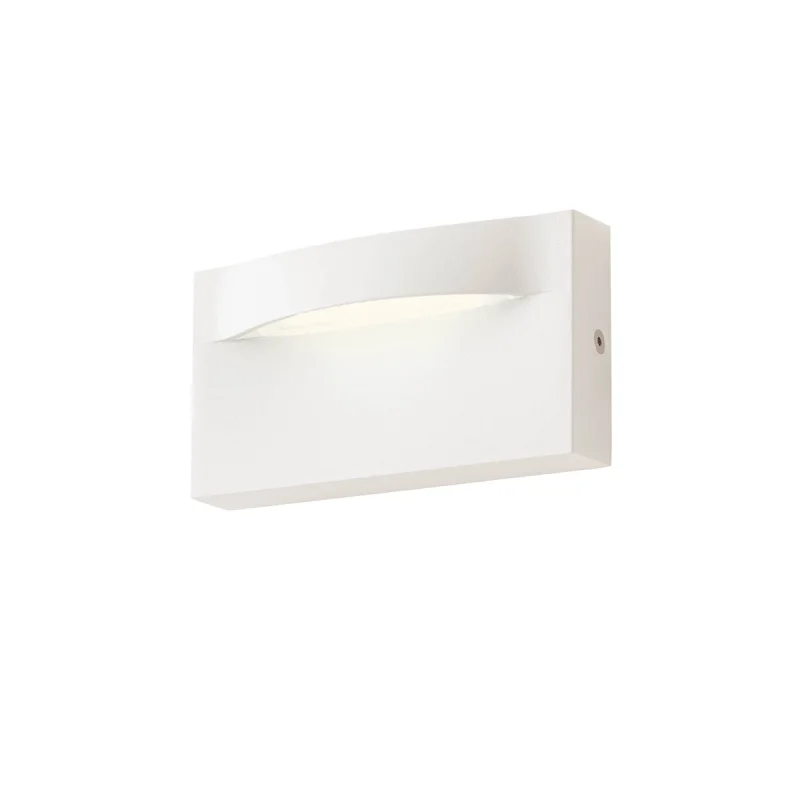 Outdoor Downlights Polifemo 90831 – REDO LED facade downlight for outdoor mounting in white, 1x8W, 2700K, IP65