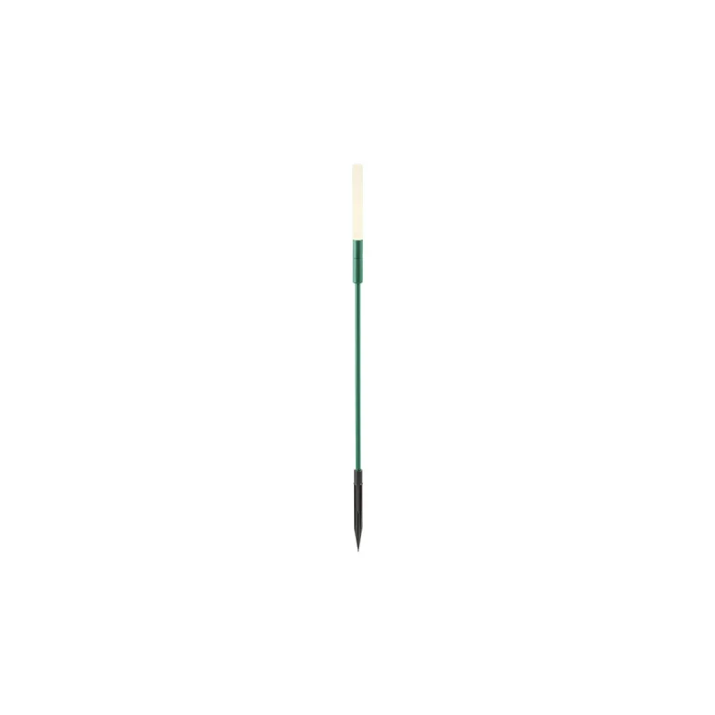 In-Ground Lights Torch 90858 – REDO LED garden bollard with spike light in-ground in dark green, 1,5W, 2700K, IP65