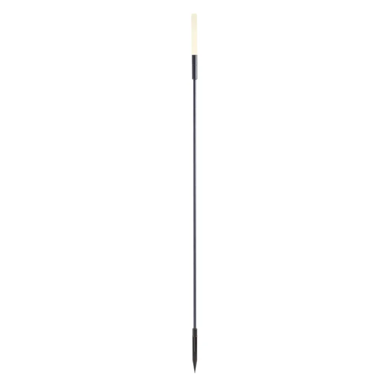 In-Ground Lights Torch 90862 – REDO LED garden bollard with spike light in-ground in dark grey, 1,5W, 2700K, IP65