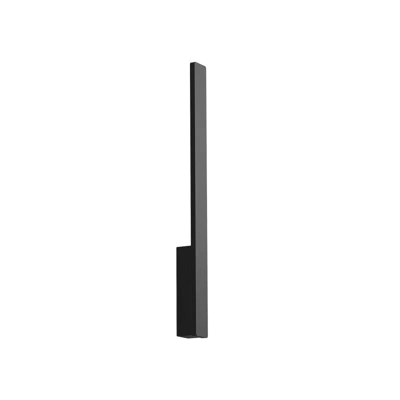 Outdoor Wall Lights Reflexa 90872 – REDO LED facade wall light in matt black, 1x6W, 3000K, IP54