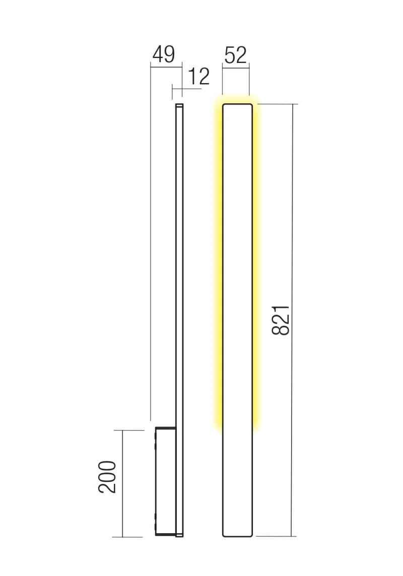 Reflexa 90873 – REDO LED facade wall light in matt white, 1x10W, 2700K, IP54