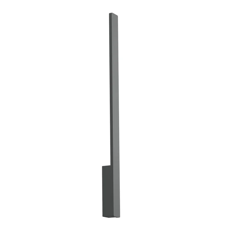 Outdoor Wall Lights Reflexa 90874 – REDO LED facade wall light in dark grey, 1x10W, 2700K, IP54