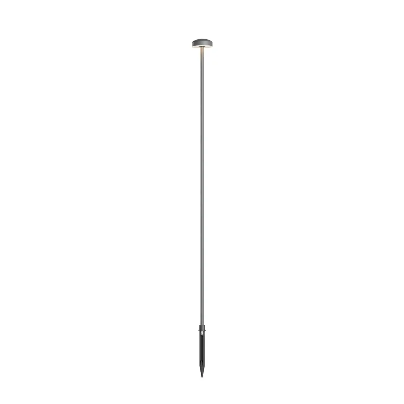 In-Ground Lights Spillo 90909 – REDO LED garden bollard with spike light in-ground in dark grey, 3.5W, 2700K, IP65