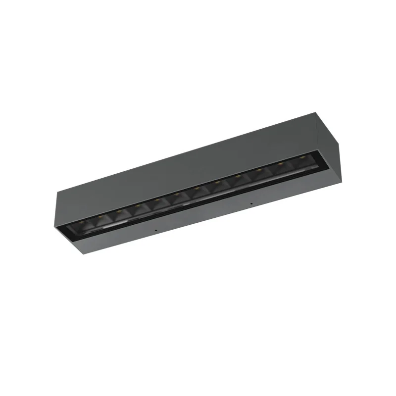 Outdoor Wall Lights Aroos 90930 – REDO LED facade wall light in dark grey, 14.5W, 2700K, IP65