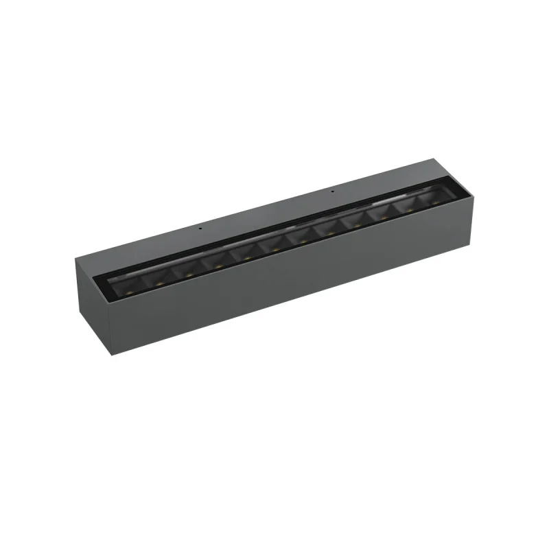 Outdoor Wall Lights Aroos 90936 – REDO LED facade wall light in dark grey, 30W, 2700K, IP65